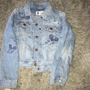 GAP Disney Mickey Mouse Denim Jacket